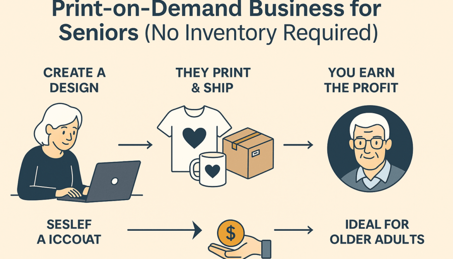 Print-on-Demand Business for Seniors