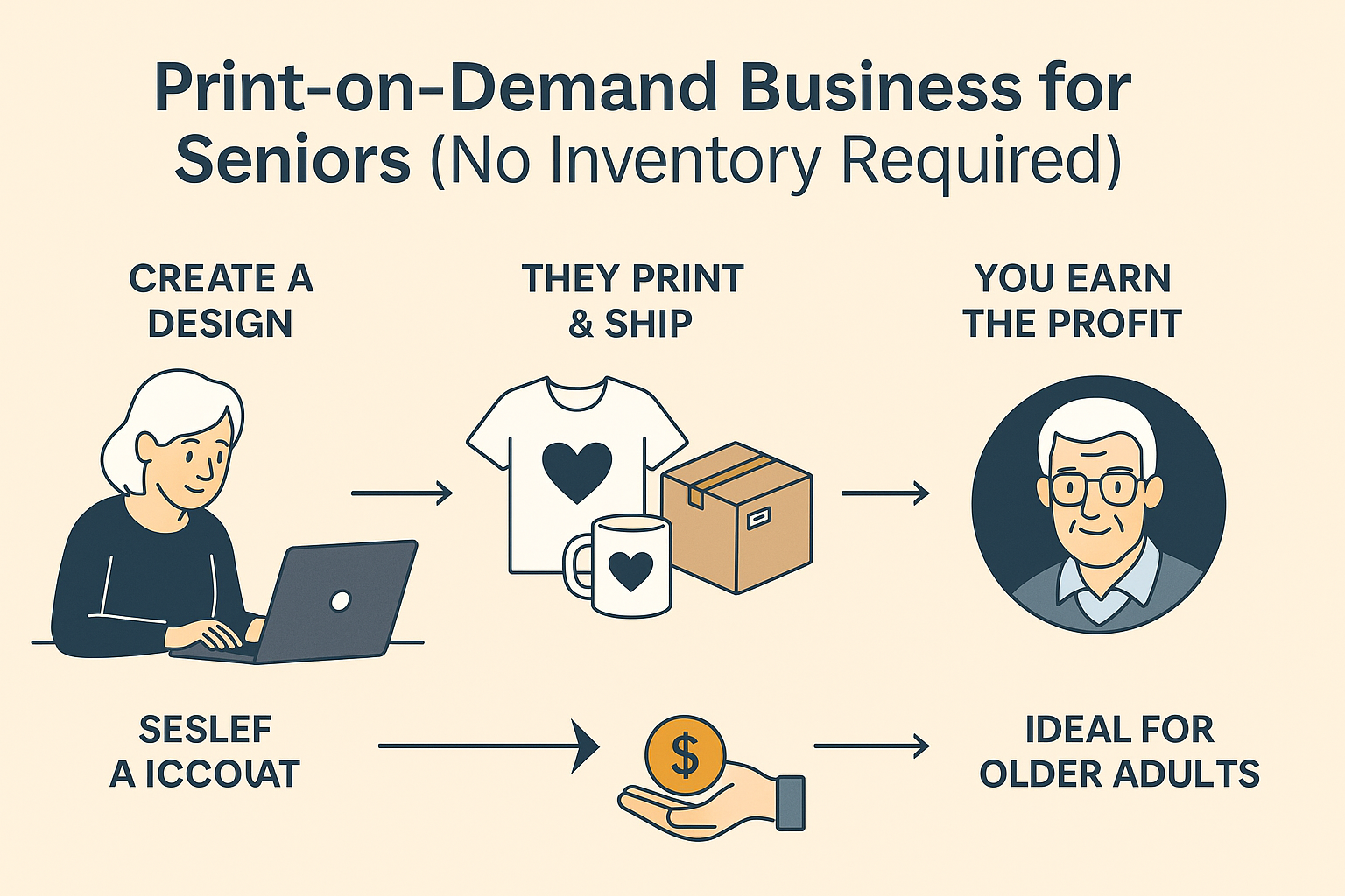 Print-on-Demand Business for Seniors