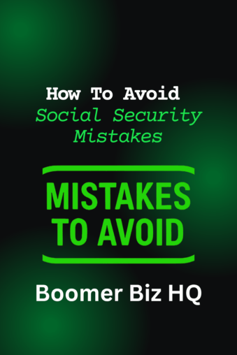 Discover How To Avoid Social Security Mistakes
