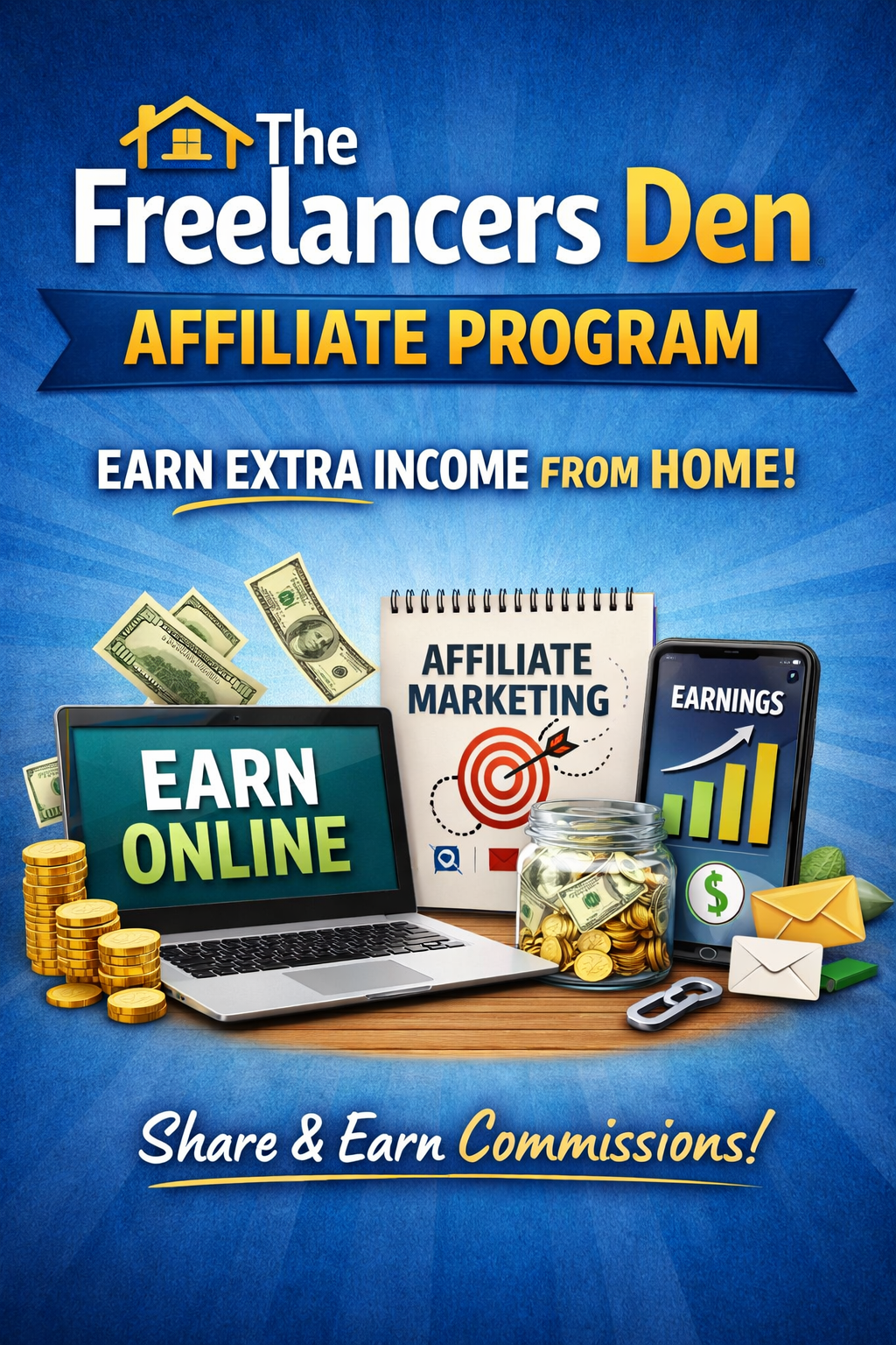 the freelancers den affilate program