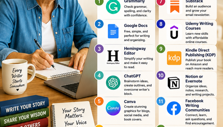 top writing resources for new writers