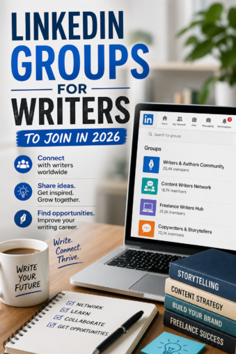 writing groups on Linkedin for 2026 to join