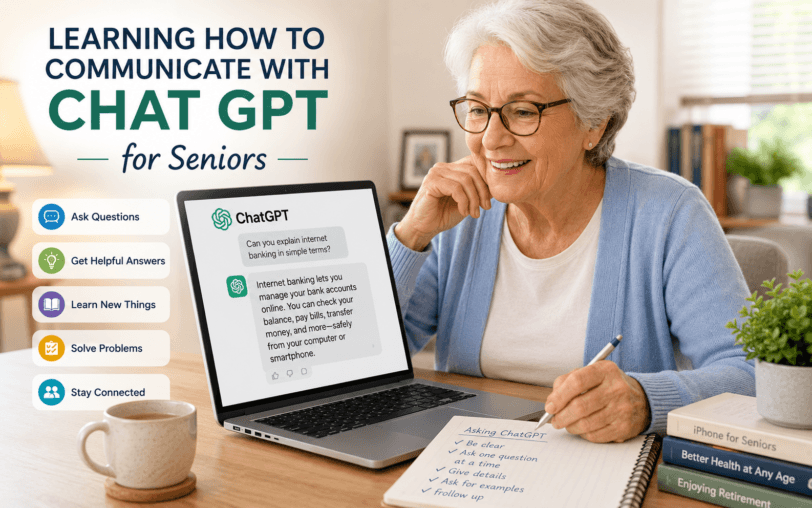 learning how to communicate with chat gpt for seniors